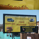 Domino-Trans billboard jakość standard