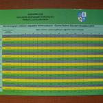 Konsorcjum ZGK - ulotka A4 Gmina Sośno Styczeń-Grudzień 2014, kreda błysk 135g