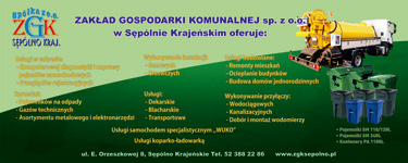 ZGK Sępólno Krajeńskie banner 200x80